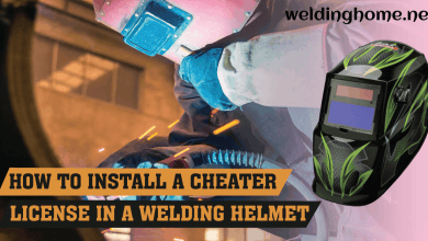 Install a Cheater Lens in a Welding Helmet